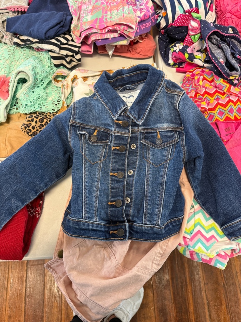 Kids Classic Denim Jacket - Blue
